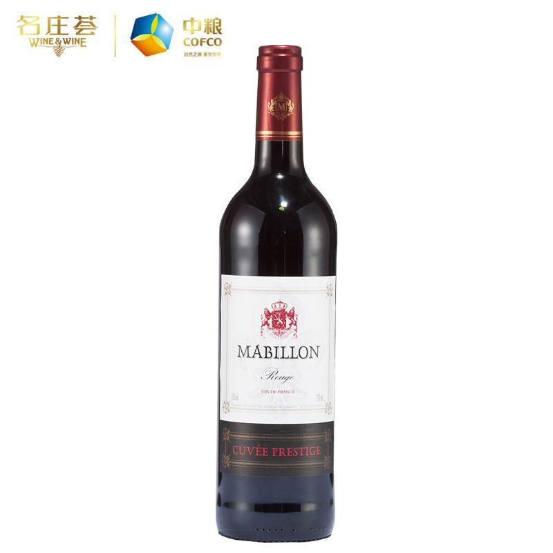 法國原瓶進口紅酒 朗格多克-魯西榮 美昂干紅葡萄酒750ml 中糧名莊薈進口葡萄酒
