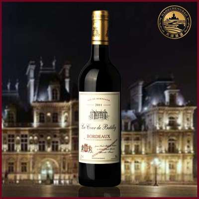 【大河城堡生活館食品及酒水專(zhuān)賣(mài)店】法國(guó)進(jìn)口紅酒巴特利宮廷干紅葡萄酒原瓶波爾多AOC -蘇寧易購(gòu)